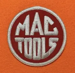 A2196 MAC Tools 刺繍　ワッペン　アイロン