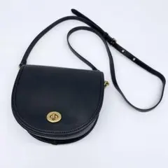 オールドコーチ COURT ターンロック 2way グラブタンレザー ブラック