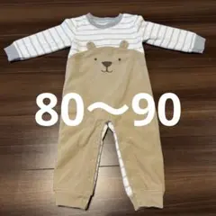 carter's クマ顔　ロンパース 80〜90