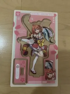 さくらみこ アクリルスタンド　スシロー　コラボ　巫女服