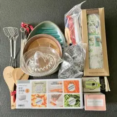 再値下げ❗️キッチン用品 詰め合わせセット 調理器具 雑貨 まとめ売り+オマケ付きのサムネイル