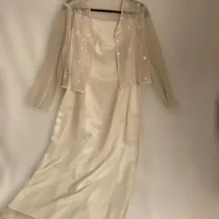 美品2WAY レースブラウス・マーメイドキャミワンピース オケージョン13AR