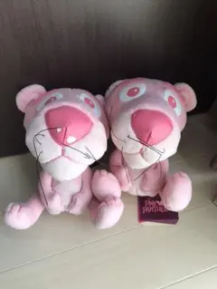 【非売品】ピンクパンサー ✩.*˚ぬいぐるみ 2体セット！タグ付き