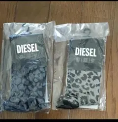 DIESEL レオパード柄ソックス Sサイズ 2足セットのサムネイル