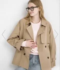 【1度着用のみ】【完売品】Sonny Label 撥水ショートトレンチコート