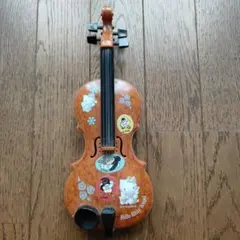 ハローキティ バイオリン風おもちゃ　電池式で音がなる