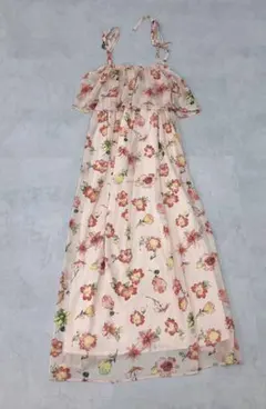 Rope Picnic/ロペピクニック　フラワーロングキャミワンピース新品未使用