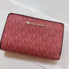 MICHAEL KORS 二つ折り財布 ピンク