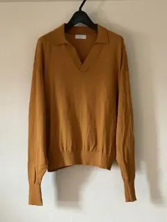 phlannel スキッパーコットンニットポロ BLOOM&BRANCH phlannel スキッパーコットンニットポロ BLOOM&BRANCH