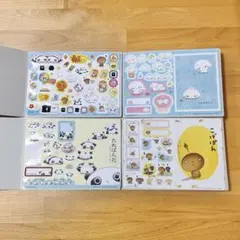 ジャンボシールダス San-x レジェンドキャラクター 4点セット