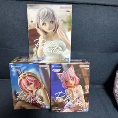 白銀ノエル 博衣こより 鷹嶺ルイ ホロライブ Relax time フィギュア