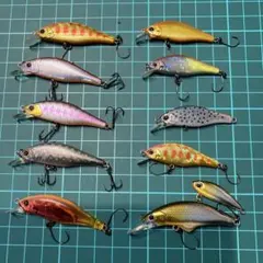 サクラマス、サツキマス本流ミノーのセット - メルカリ