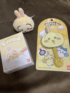 ちいかわ　うさぎ　もっちりころりん　ハンドミラー