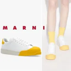 定価8.4万 マルニ MARNI DADA BUMPER レザー スニーカー36のサムネイル