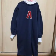 ワンピース　トレーナー　140cm　アプレレクール　新品　ハート