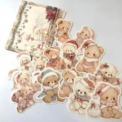 Liztet リズテット様くまバラメモ　8柄各2枚ダイカット10柄各1枚