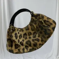 ケイトスペード　ヒョウ柄ファートートバッグ　肩掛け