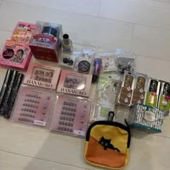 ネイルチップ　ネイルシール　マスカラ　ピアス　まとめ売り　リップ