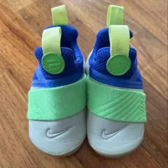 【12センチ】Nike スリッポンスニーカー ベビーシューズ　青/緑