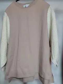 SEASON REASON チェック柄五分袖トップス