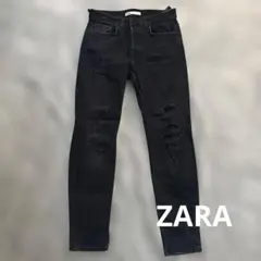 ZARA スキニーデニム ブラック EUR 38