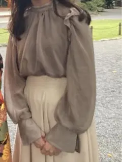 フリルブラウス　NICECLUP