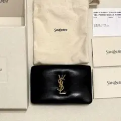YSL Saint Laurent コインケース カードケース ラムスキン