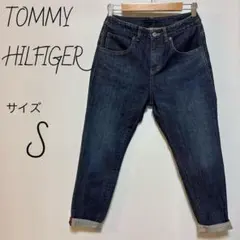 トミーヒルフィガー　TOMMY HILFIGER クロップドデニム　サイズS