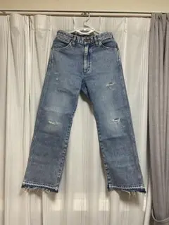 Wrangler ラングラー デニム ストレート ジーンズ ライトブルー