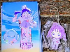 紫雨こころ アクリルスタンドとラバーマスコット