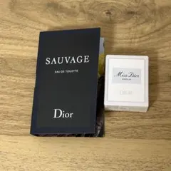 ミスディオール オードゥ パルファン5ml&SAUVAGE 1ml