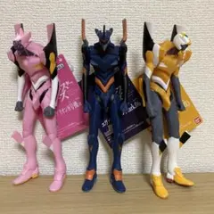 新品タグ付き　エヴァンゲリオン　ソフビセット　ムービーモンスターシリーズ