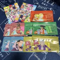 ワンピース ロッテ　ガーナ　ジッパーバッグ　シール