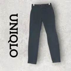 UNIQLO ウルトラストレッチ ハイライズレギンスパンツ (M) ブラック