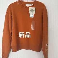 UNIQLO×ANYA HINDMARCH プレミアムラムクルーネックセーター