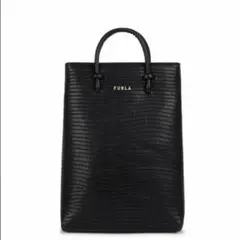 半額以下【FURLA】 フルラ ミニ レザーショルダーバッグ ブラック 正規品