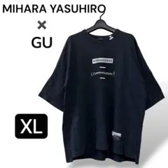 ミハラヤスヒロ ✕ GU Tシャツ good inspiration XL 黒のサムネイル