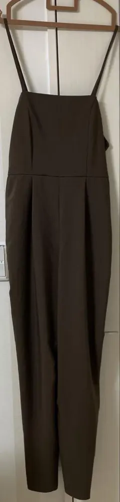 しまむら　オーバーオール　サロペット　ブラウン