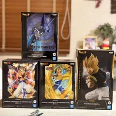 【新品未開封】ドラゴンボール フィギュア 4体セット ゴジータ ベジット ビルス
