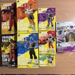 一番くじ　ドラゴンボール　ギニュー特戦隊　フリーザセット
