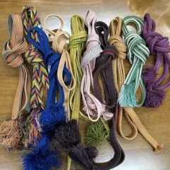 多色の帯締め10本セット