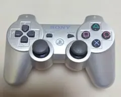 ジャンク PS3 DUALSHOCK3 コントローラー シルバー