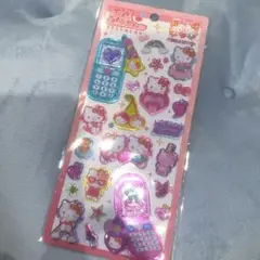 サンリオ　平成はっぴーフォン シールセット シール　キティ　クロミ　シナモン