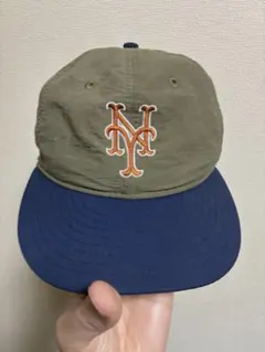 【NEWERA】ニューヨーク•メッツ　ナイロンキャップ
