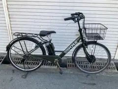 ブリヂストン最新機種電動アシスト自転車STEP cruise26インチカーキ系 