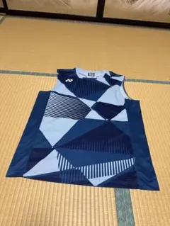 YONEX 日本代表ユニフォーム ノースリーブ青 L 廃盤商品レア - メルカリ