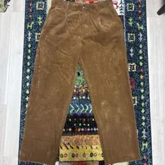 UNIQLO U ユニクロユー コーデュロイ ワイドパンツ ブラウン