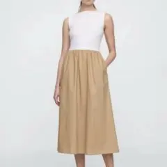 GAP ボートネック ミディワンピース Mのサムネイル