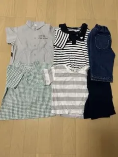 【新品】　ベビー服6着セット　90cmのサムネイル