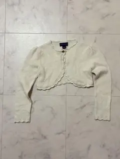 【RALPH LAUREN 】カーディガン 110cm 秋服 長袖 美品 ボレロ